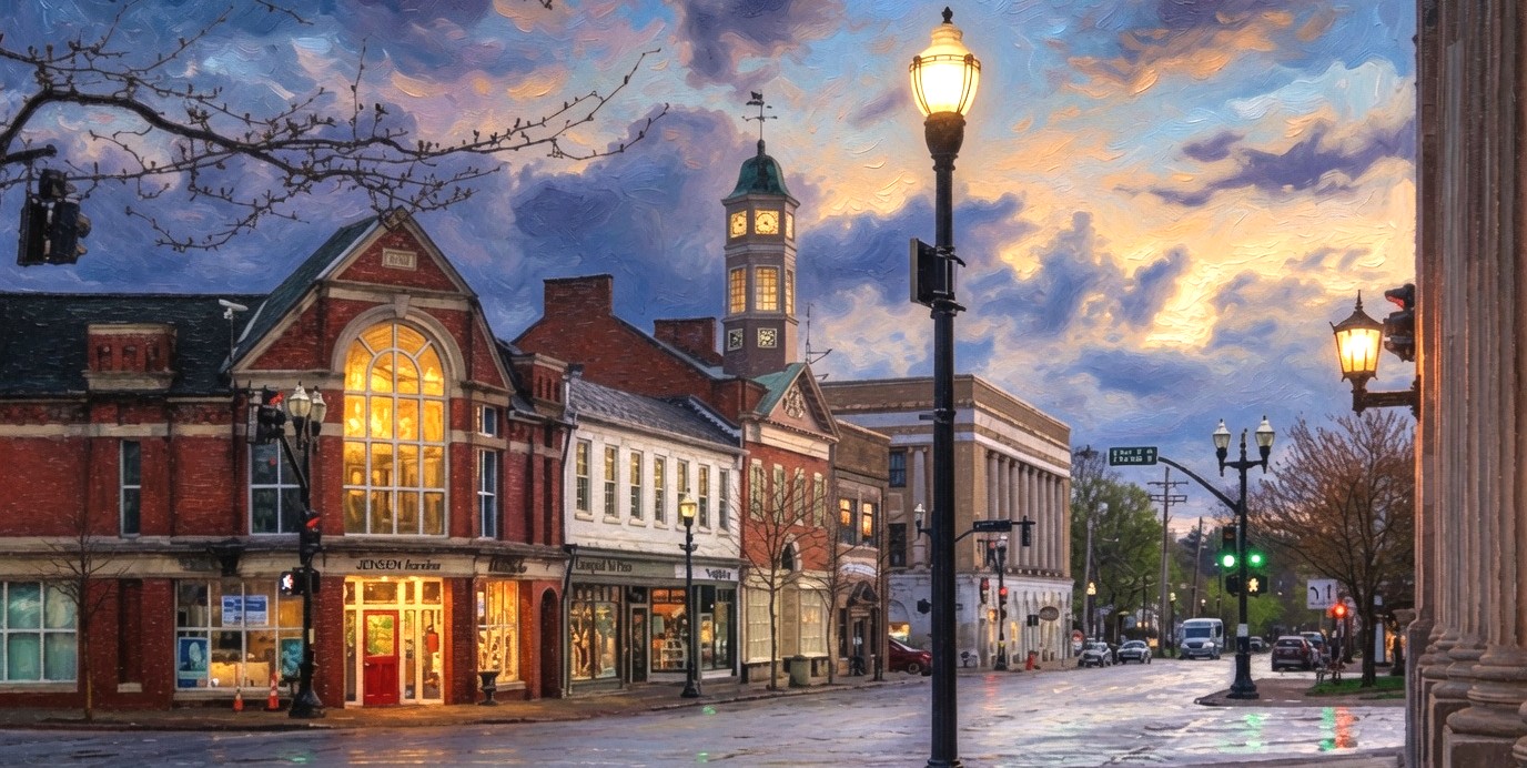 Historic North Main Street, Chagrin Falls, Ohio